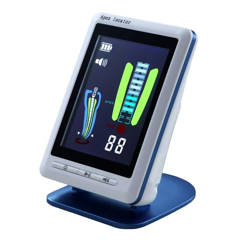Dental root canal measuring instrument